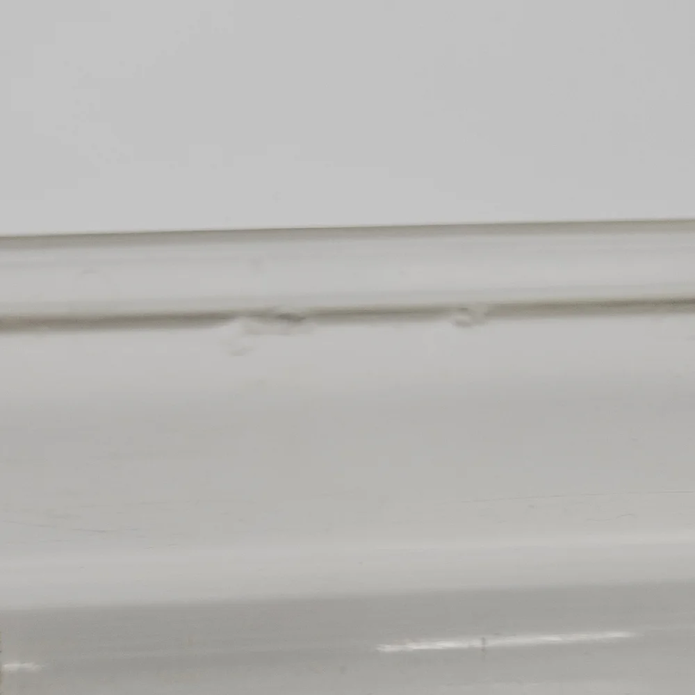 Clear Rectangular Glass Storage Dish - Transparent with Light Amber Tint